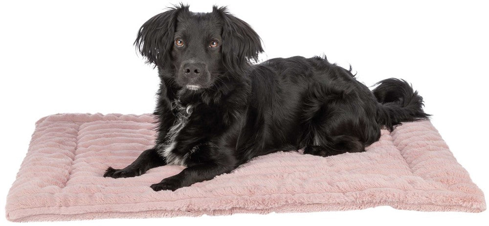 Trixie Lonni liggmatta manchester plysch - Rosa