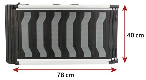 Trixie Ramp Petwalk teleskopisk 40×78-175 cm - Aluminium