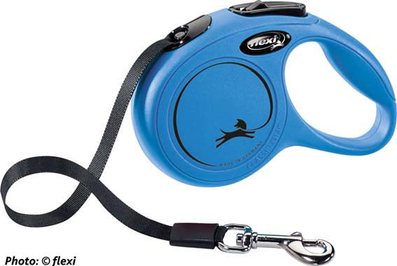 Flexi New CLASSIC XS: 3 m band - Blå