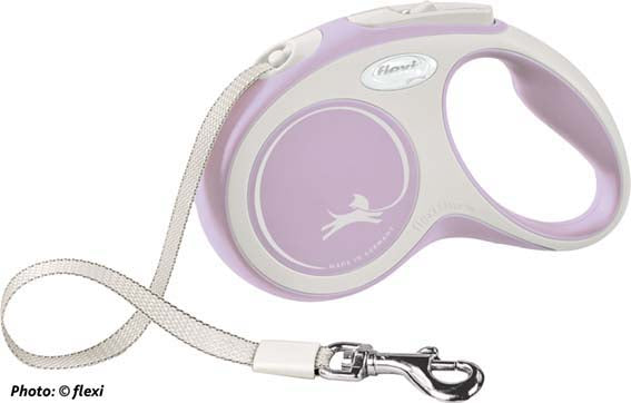 Flexi New Comfort band S: 5 m - Rosa