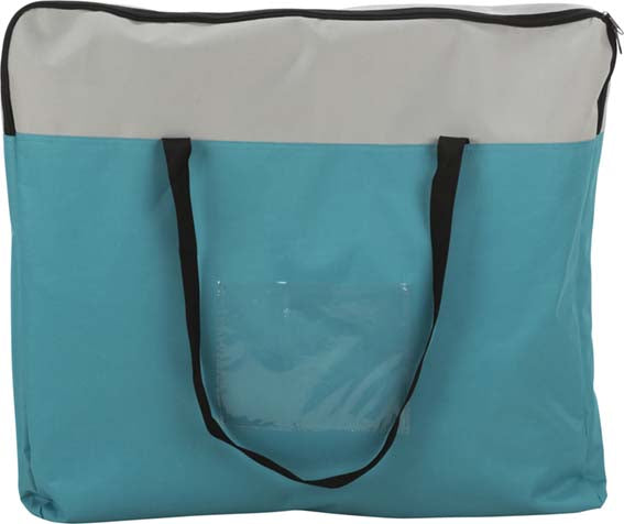 Trixie Utehage nät/golv polyester ø 130×55 cm - Turkos/ljusgrå