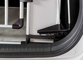 Trixie Bagagegrind till bil Universal 94-114×69 cm -Silver/svart