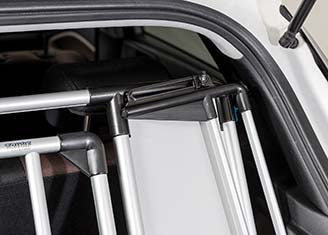 Trixie Bagagegrind till bil Universal 94-114×69 cm -Silver/svart