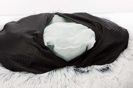 Trixie Harvey bädd - Vit/svart