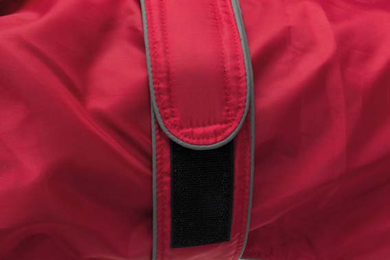 Trixie Orléans Hundtäcke Reflex/Fleece - Röd