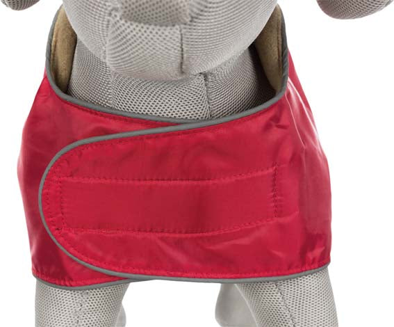 Trixie Orléans Hundtäcke Reflex/Fleece - Röd