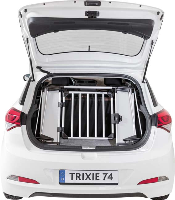 Trixie Bagagegrind till bil Universal 94-114×69 cm -Silver/svart