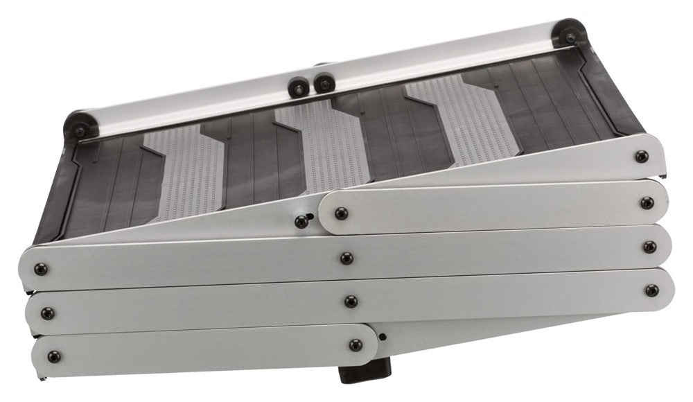 Trixie Trappa 3-stegs hopfällbar alu b:37 h:till 57cm djup: till 120cm