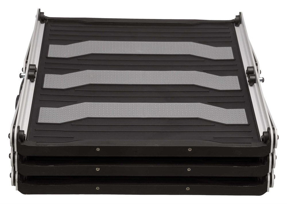 Trixie Trappa 3-stegs hopfällbar alu b:37 h:till 57cm djup: till 120cm