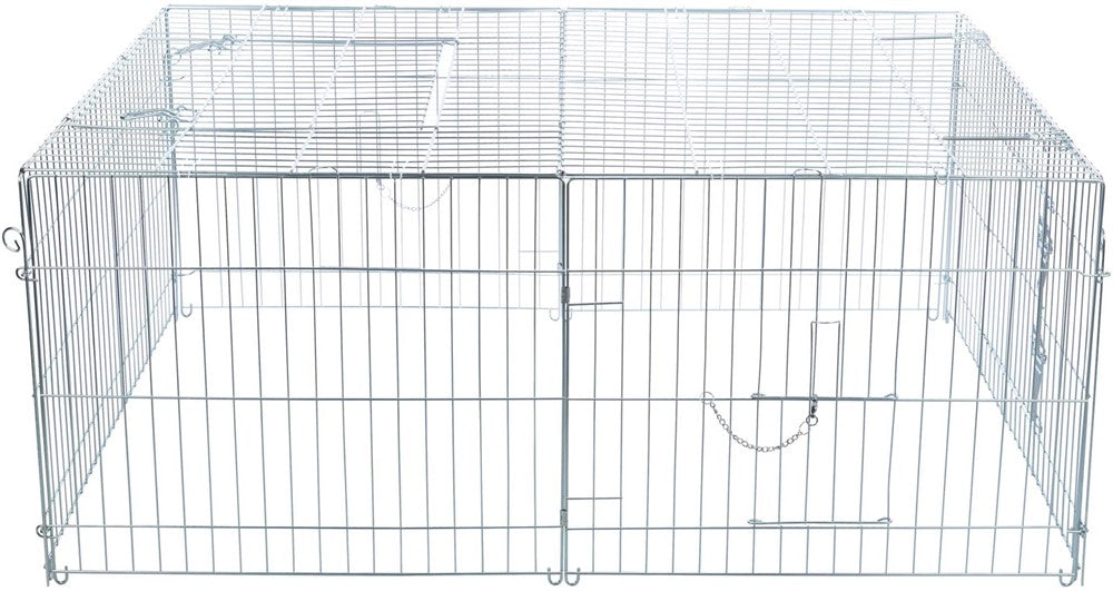 Trixie Utebur för gnagare galv metall - 144xh58x116 cm