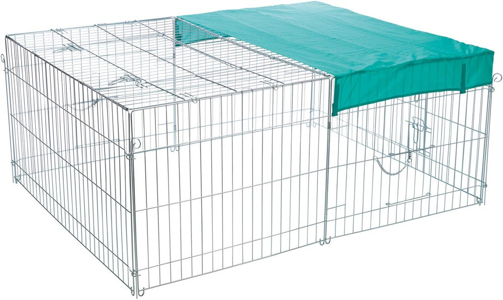 Trixie Utebur för gnagare galv metall - 144xh58x116 cm