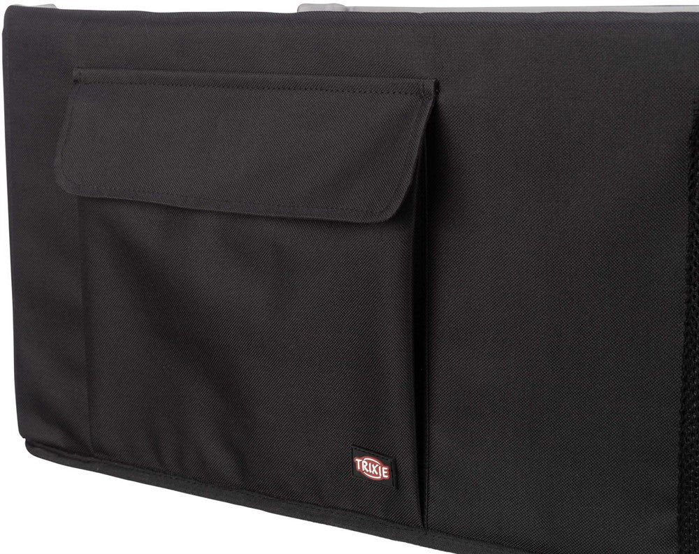 Trixie Bilsäte dubbelt 80×28×39 cm - Svart/grå