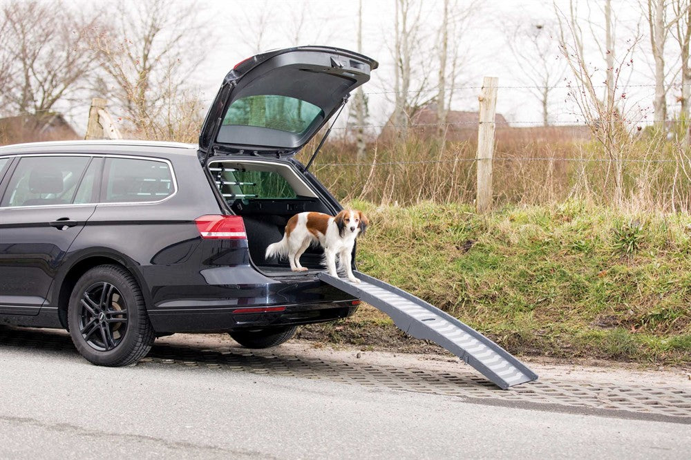 Trixie Ramp Petwalk hopfällbar 39×150 cm plast - Grå