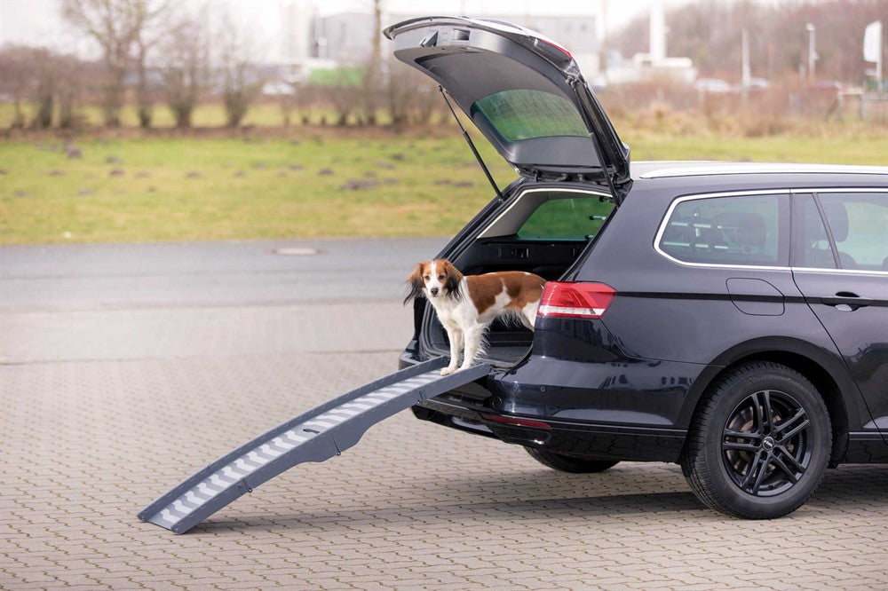 Trixie Ramp Petwalk hopfällbar 39×150 cm plast - Grå