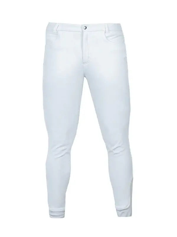 Equestrian Stockholm Ridbyxor Active Helskodda Herr - Vit