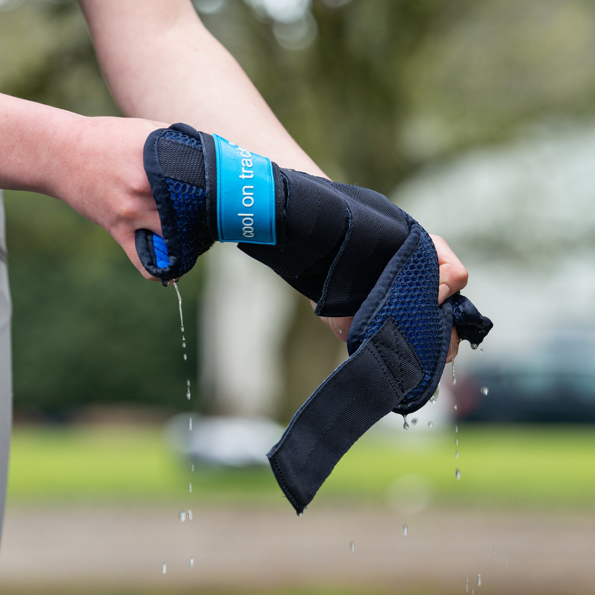 Back on Track Cool on Track Kylande Quick Wraps – Blå