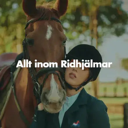 alla ridhjälmar och säkerhetshjälmar för ryttare