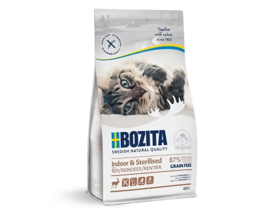 Bozita Indoor & Sterilised Reindeer Grain Free Kattmat