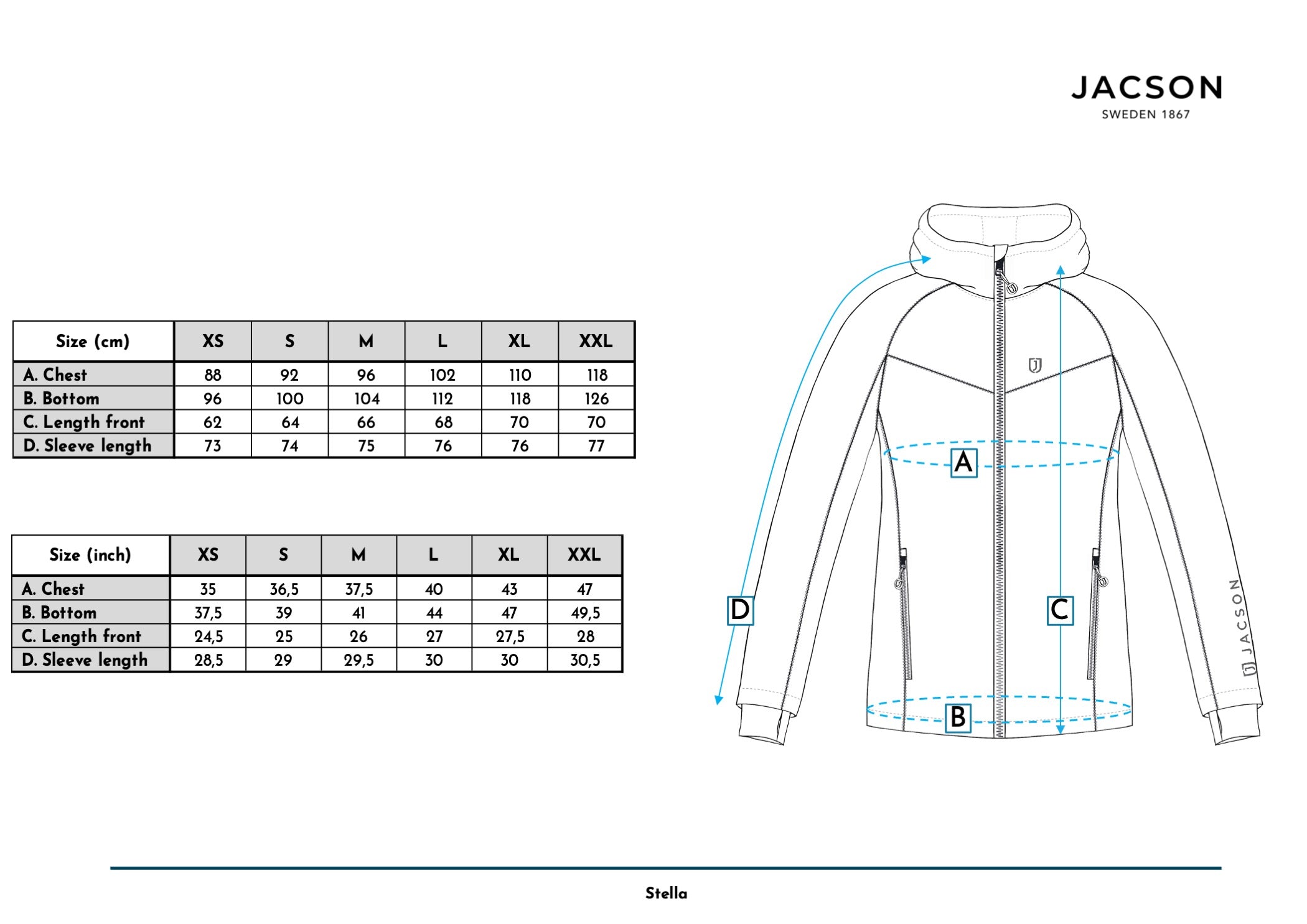 Jacson Stella Funktionströja - Marinblå