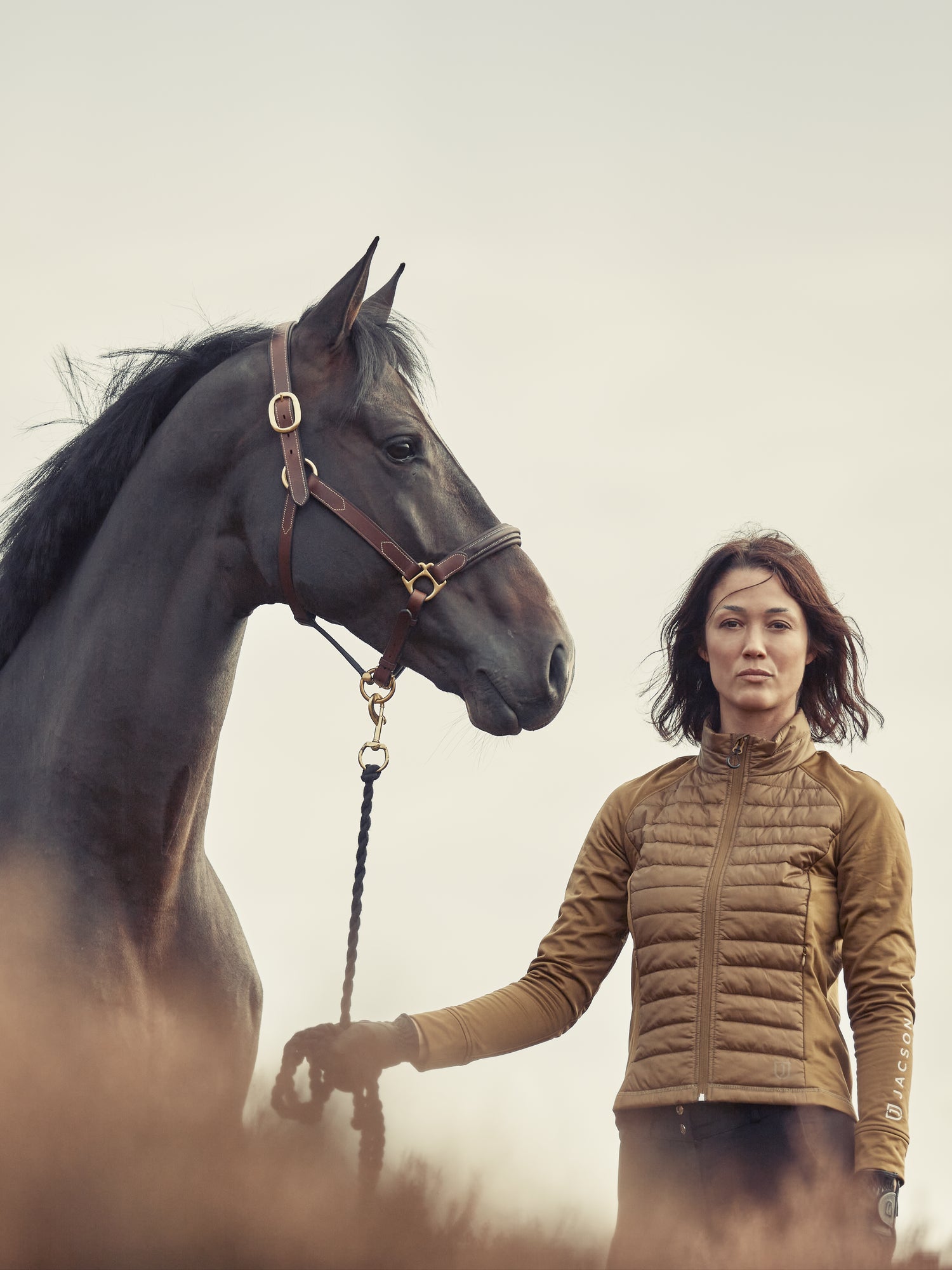 Jacson London Lädergrimma