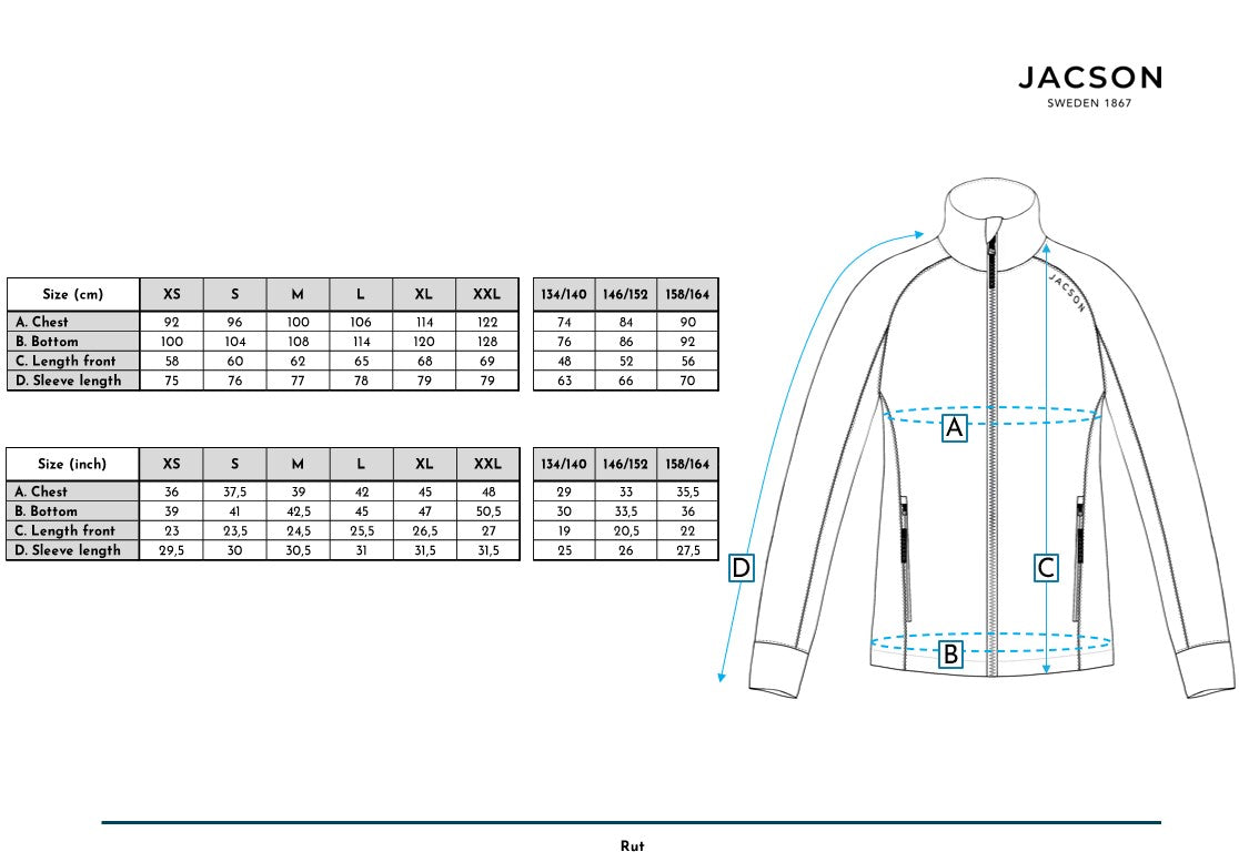Jacson Siv Funktionströja - Brun