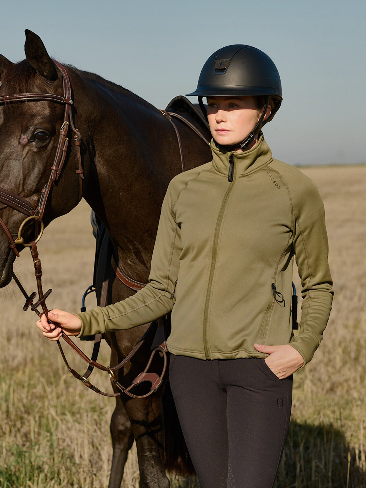 Jacson Rut Funktionströja - Grön