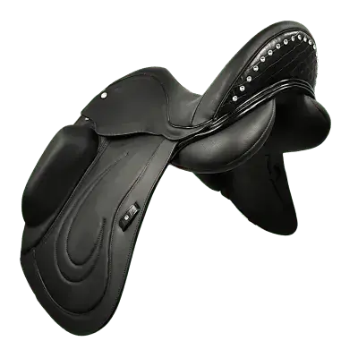 Colbert Brothers Dressyrsadel Flo de Luxe - Svart