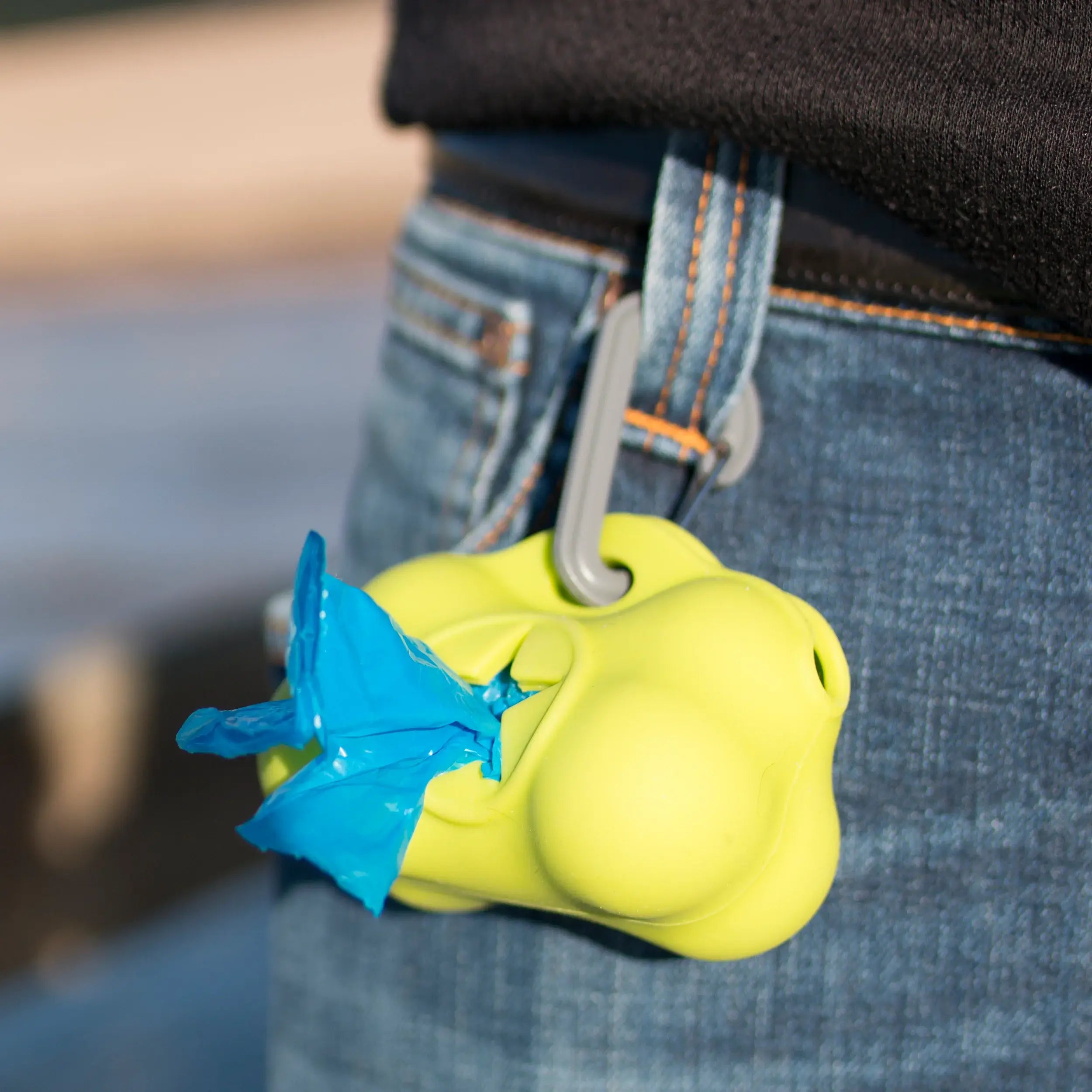 Dogman Bajspåsehållare Soft Silikon Grön