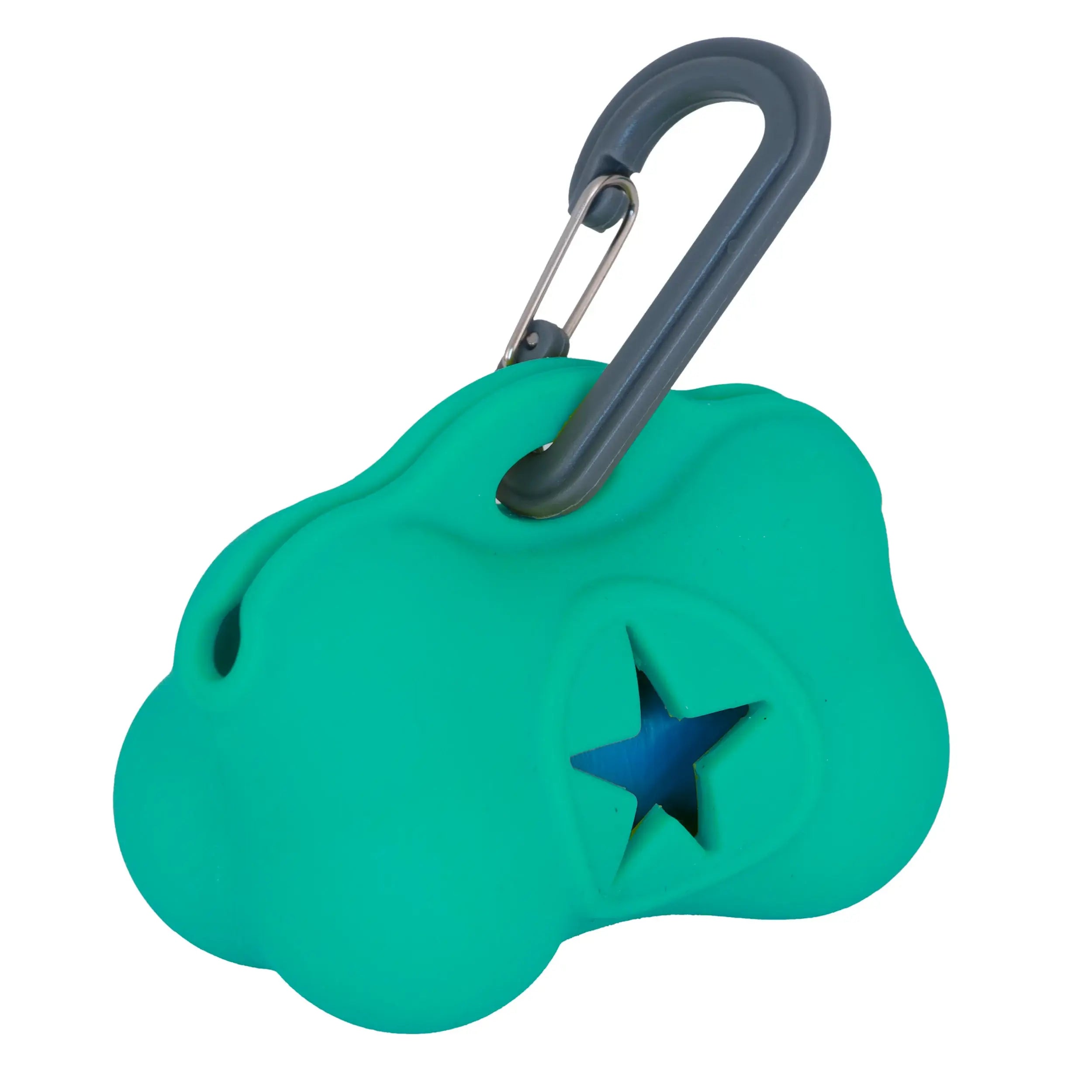 Dogman Bajspåsehållare Soft Silikon Turkos