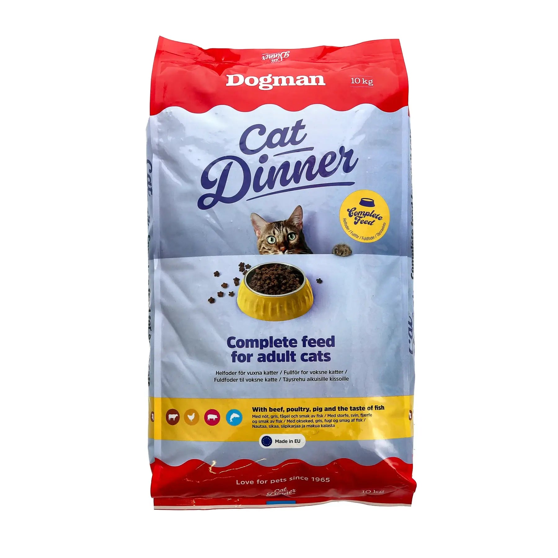 Dogman Cat Dinner 10kg