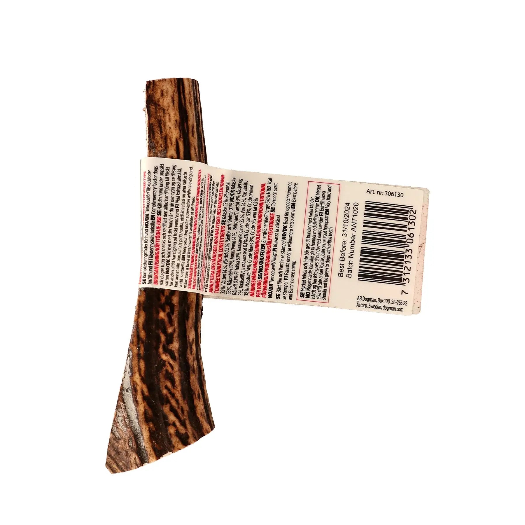 Dogman Hjorthorn Kluvet M