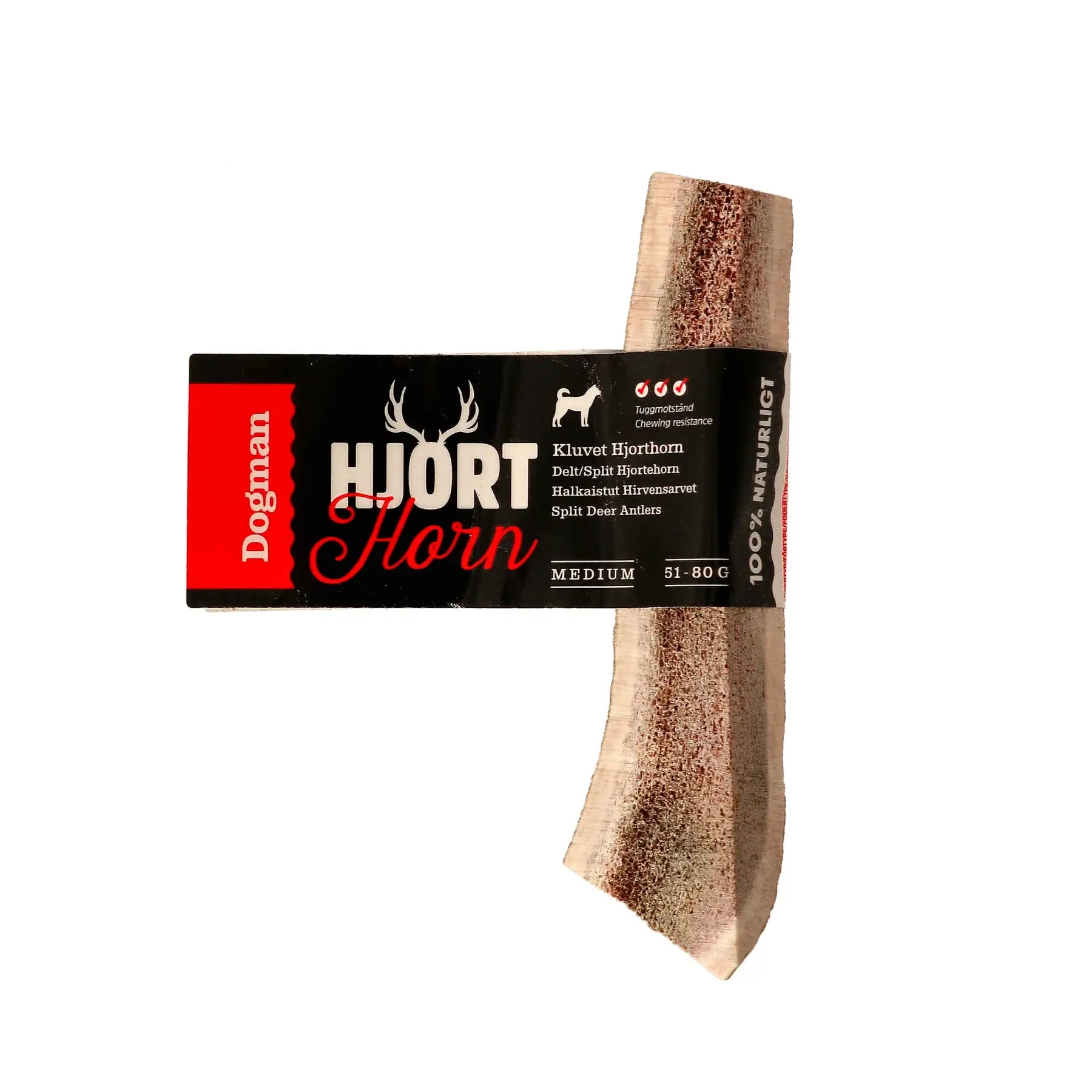 Dogman Hjorthorn Kluvet M