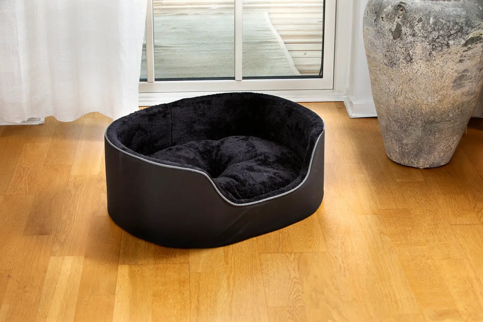 Dogman Buddy Hög Kant Hundbädd