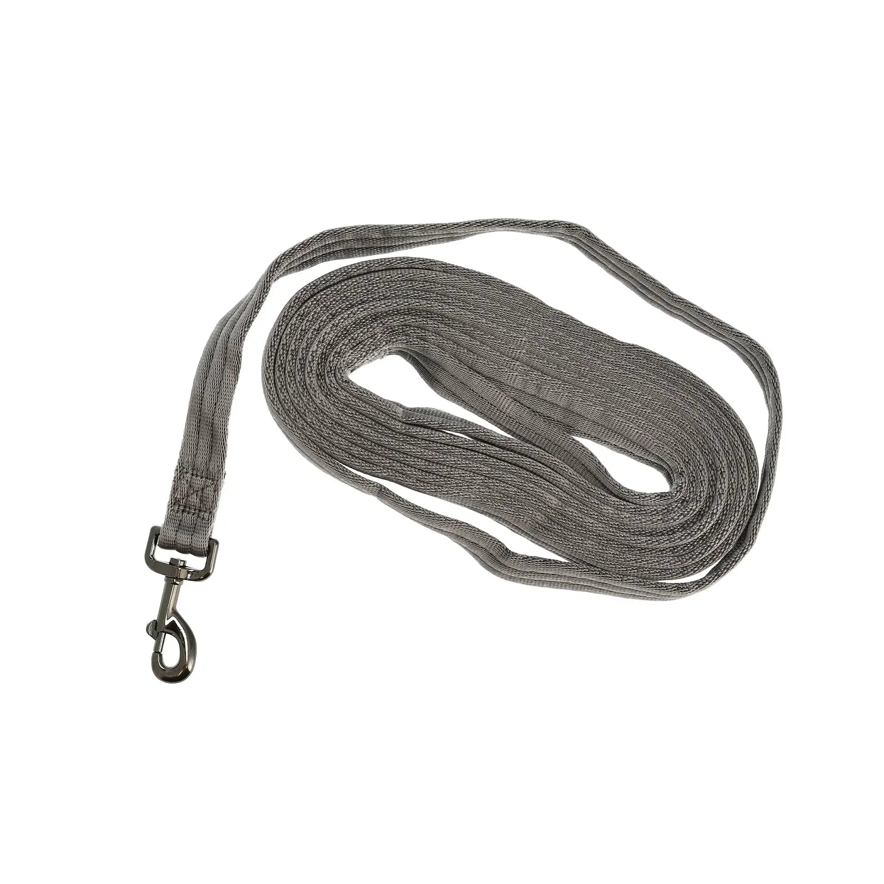 Dogman Kanalkoppel Vera Långt Grå 5m