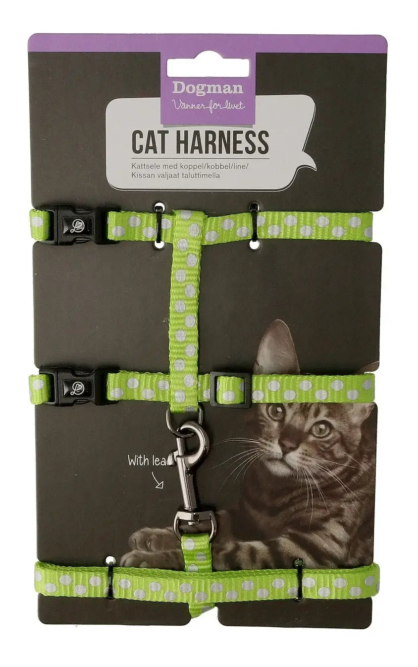 Dogman Kattsele-set Doris Grön