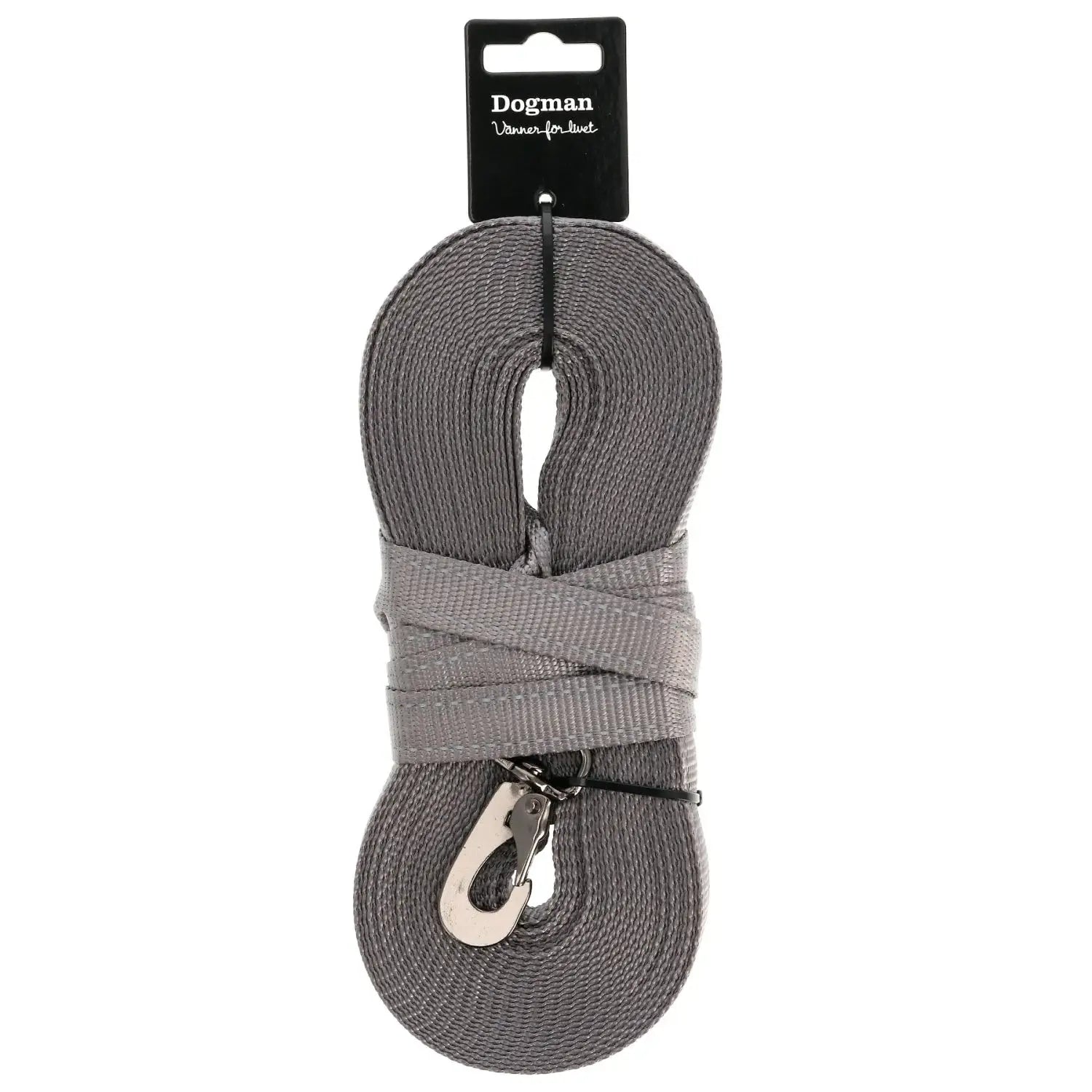 Dogman Spårlina Iris Vävd Grå 15m