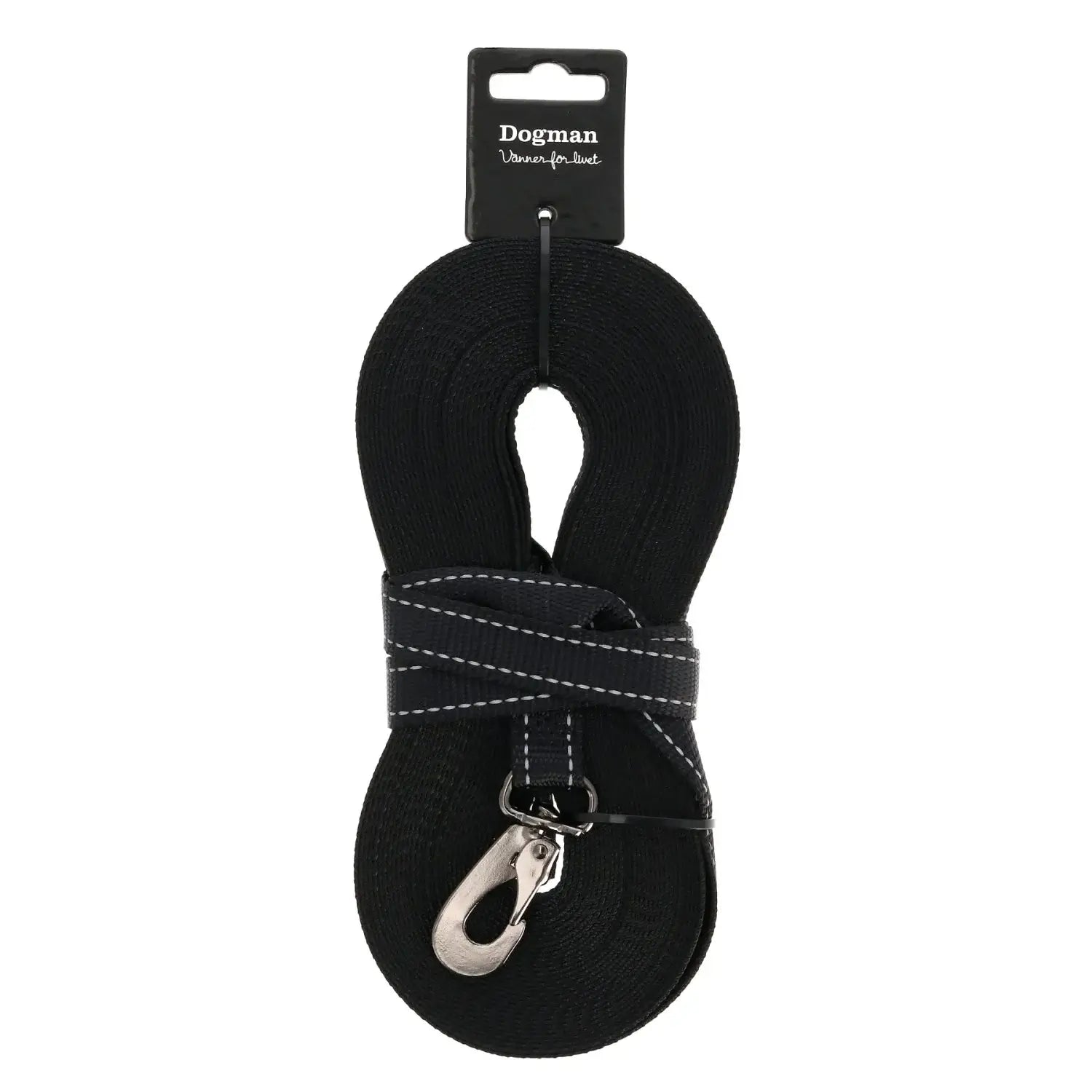 Dogman Spårlina Iris Vävd Svart 15m