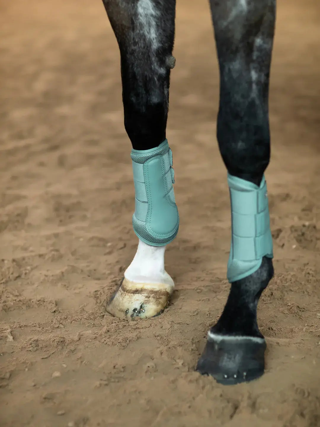 Equestrian Stockholm Classic Mesh Benskydd - Mint green