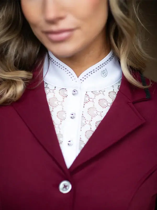 Equestrian Stockholm Crystal Champion Top - Vit