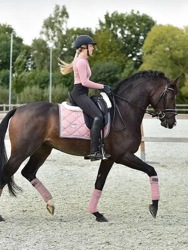 Equestrian Stockholm Dressyrschabrak - Pink Pearl