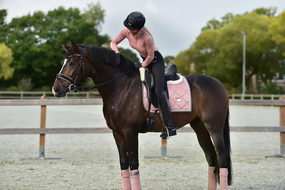 Equestrian Stockholm Dressyrschabrak - Pink Pearl