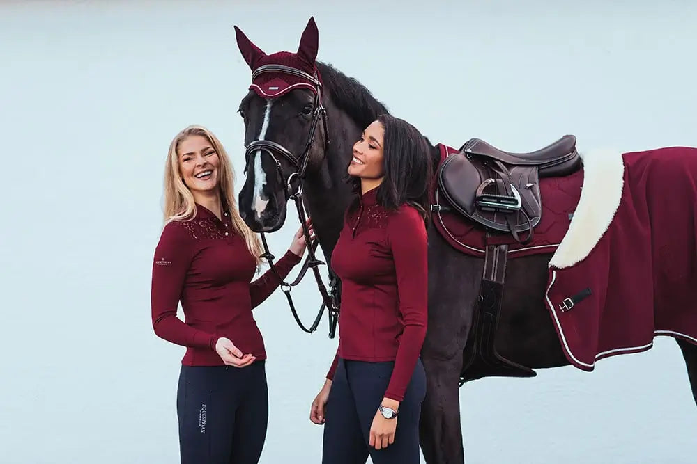 Equestrian Stockholm Huva - Bordeaux