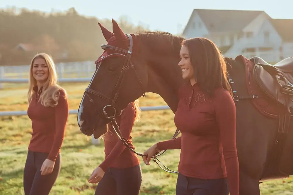 Equestrian Stockholm Huva - Bordeaux