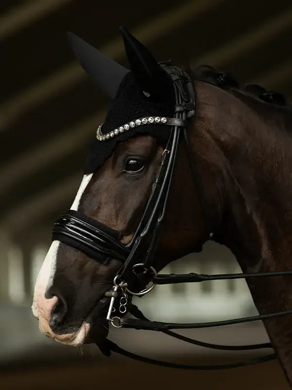 Equestrian Stockholm Vadderad Huva - Clean Black