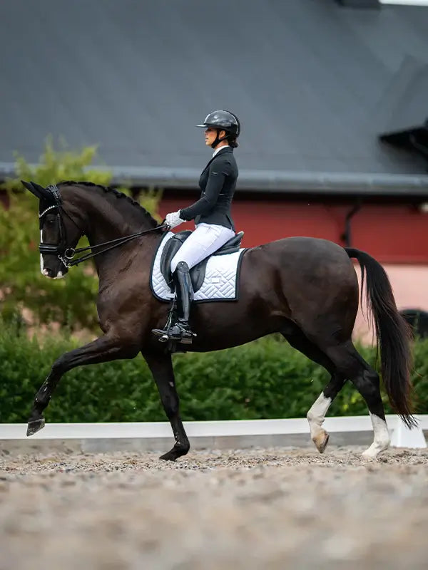 Equestrian Stockholm Vadderad Huva - Clean Black