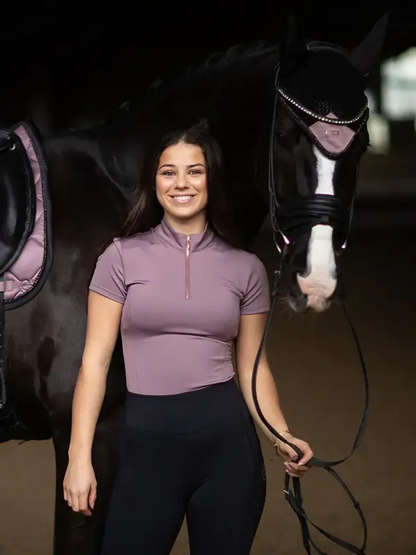 Equestrian Stockholm Illusion Top - Anemone