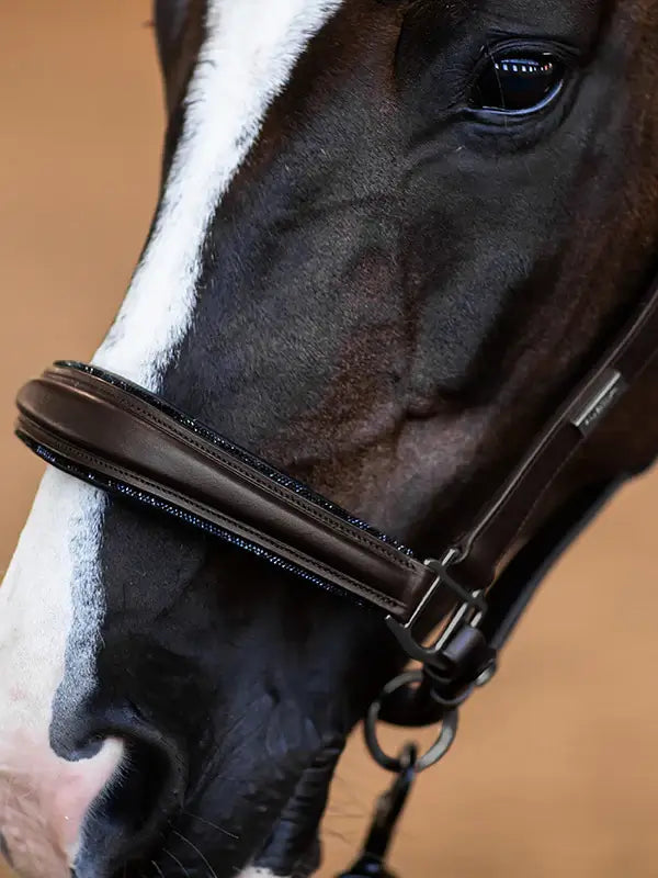 Equestrian Stockholm Lädergrimma - All Brown
