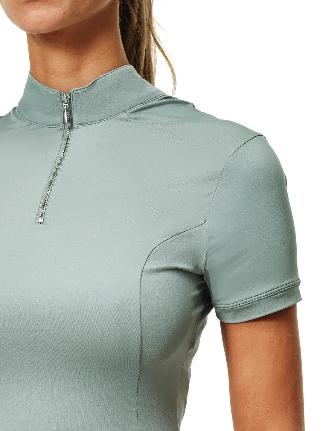 Equestrian Stockholm Top Short Sleeve - Mint green