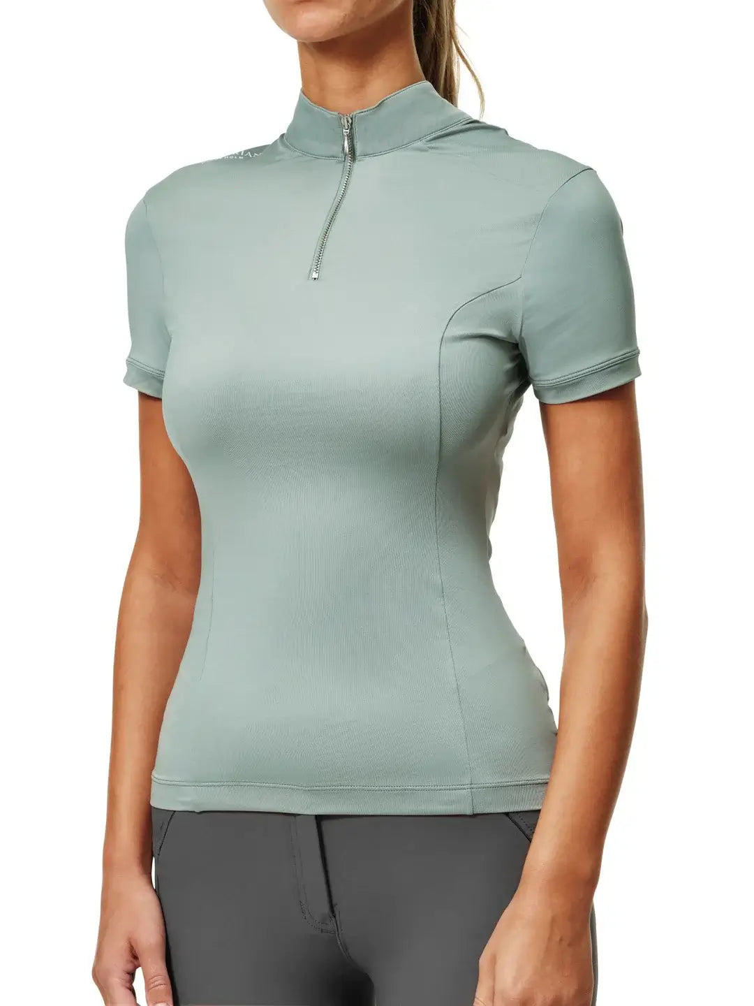 Equestrian Stockholm Top Short Sleeve - Mint green