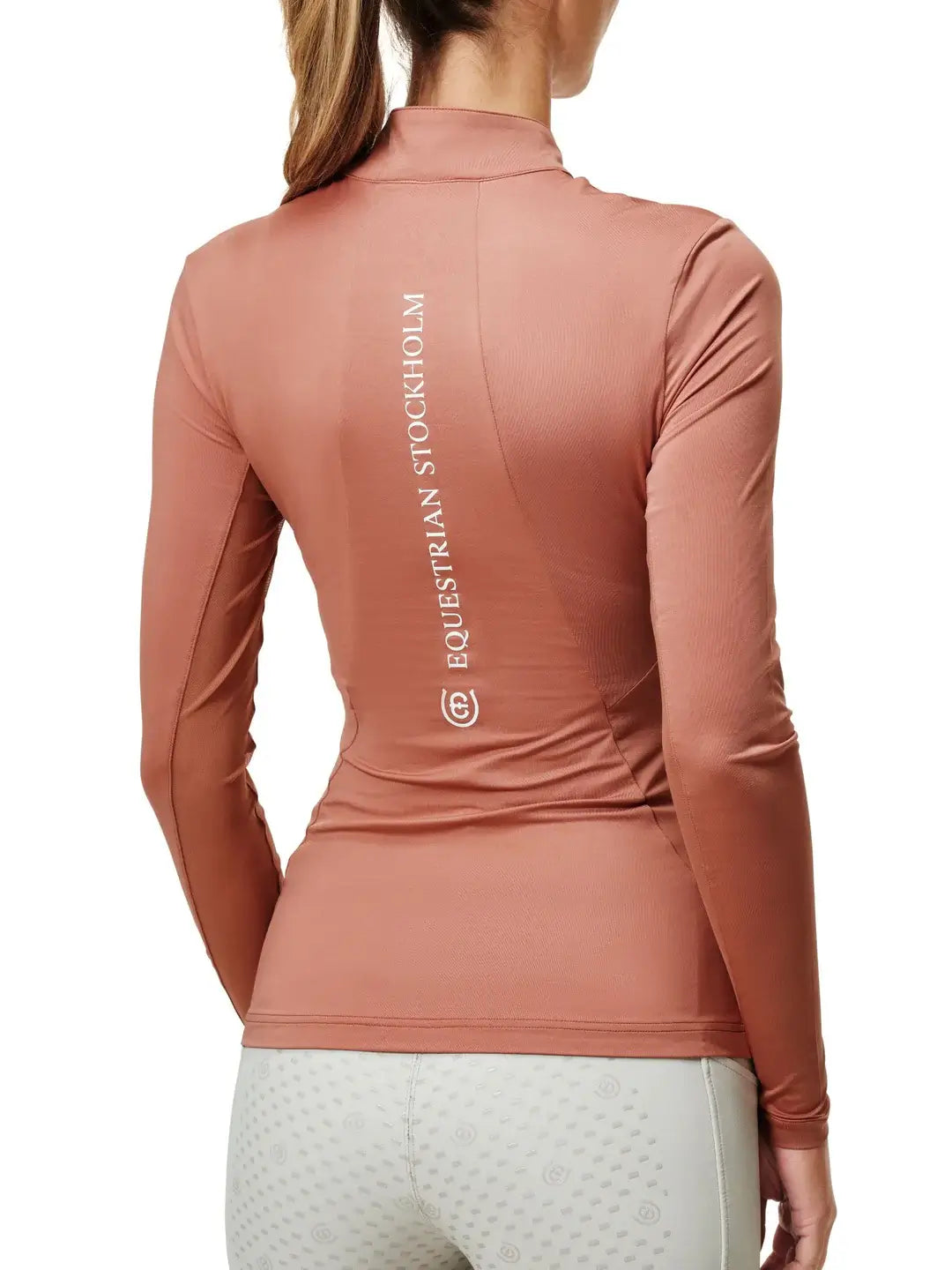Equestrian Stockholm Air Breeze Sunshirt - Coral